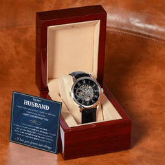 To My Husband Eyes – Openwork Watch