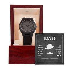 Dad's Love - Wooden Watch