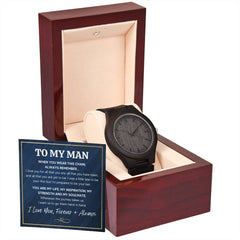 To My Man Inspiration – Wooden Watch