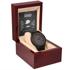 Dad's Love - Wooden Watch