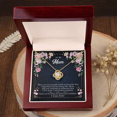 Forever Grateful - Love Knot Necklace