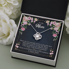 Forever Grateful - Love Knot Necklace