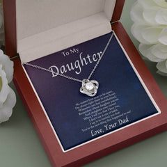 I'm Always With You - Love Knot Necklace