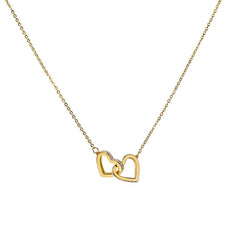 Thank You For Always Being There - Interlocking Hearts Necklace
