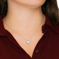 Keep Me In Your Heart - Love Knot Necklace