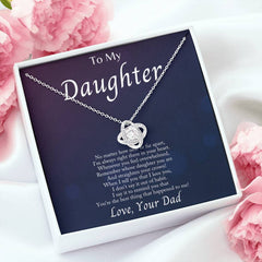 I'm Always With You - Love Knot Necklace