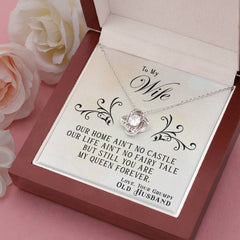 My Queen Forever - Love Knot Necklace