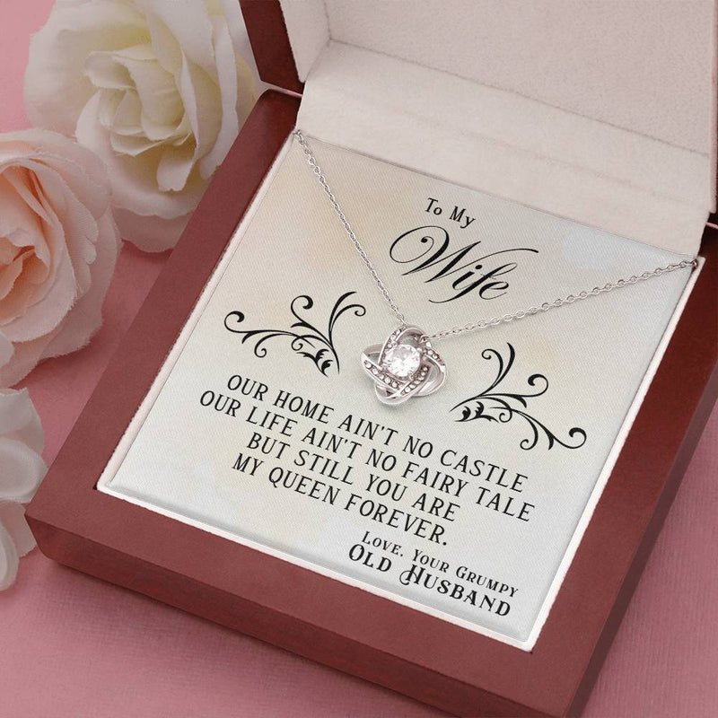 My Queen Forever - Love Knot Necklace