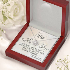My Queen Forever - Love Knot Necklace