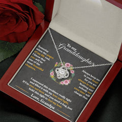 Keep Me In Your Heart - Love Knot Necklace
