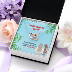 Best Friends - Interlocking Hearts Necklace