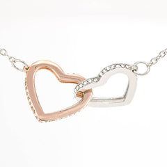 Thank You For Always Being There - Interlocking Hearts Necklace