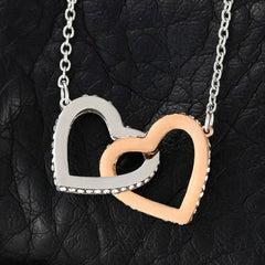 Best Friends - Interlocking Hearts Necklace