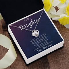 I'm Always With You - Love Knot Necklace