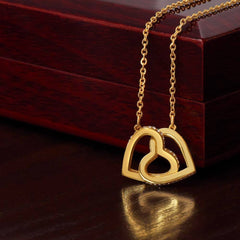 Best Friends - Interlocking Hearts Necklace