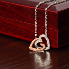 Best Friends - Interlocking Hearts Necklace