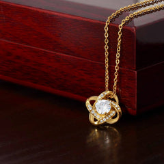 My Queen Forever - Love Knot Necklace