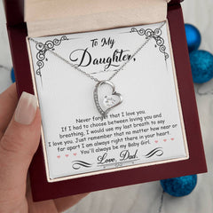 My Baby Girl - Forever Love Necklace