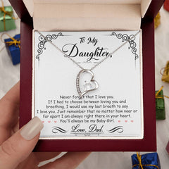 My Baby Girl - Forever Love Necklace