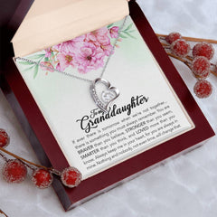 Brave Granddaughter - Forever Love Necklace