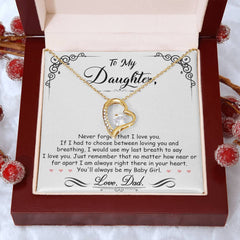 My Baby Girl - Forever Love Necklace