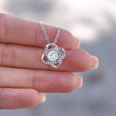 I'm Always With You - Love Knot Necklace