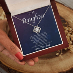 I'm Always With You - Love Knot Necklace