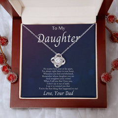 I'm Always With You - Love Knot Necklace