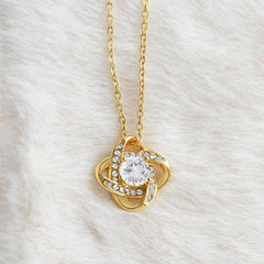 I'm Always With You - Love Knot Necklace