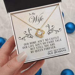 My Queen Forever - Love Knot Necklace