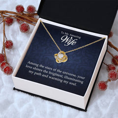 To My Amazing Wife - Love Knot Necklace