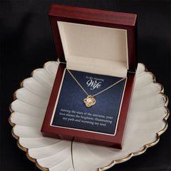To My Amazing Wife - Love Knot Necklace