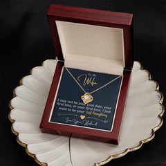 To My Last Everything - Love Knot Necklace
