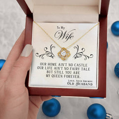 My Queen Forever - Love Knot Necklace