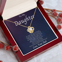 I'm Always With You - Love Knot Necklace