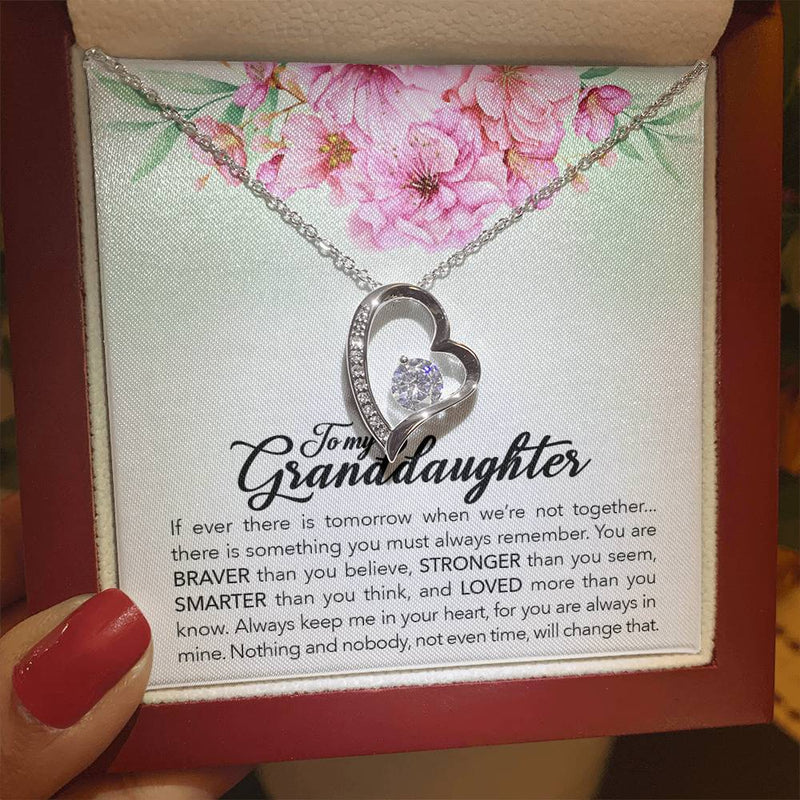 Brave Granddaughter - Forever Love Necklace