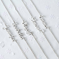 Classic Heart Style Name Necklace