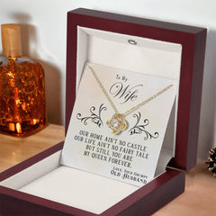 My Queen Forever - Love Knot Necklace