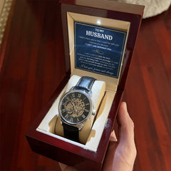 To My Husband Eyes – Openwork Watch