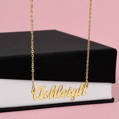 Classic Heart Style Name Necklace