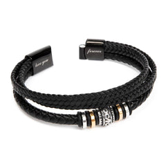Never Forget Love You Forever (To My Grandson) – Bracelet