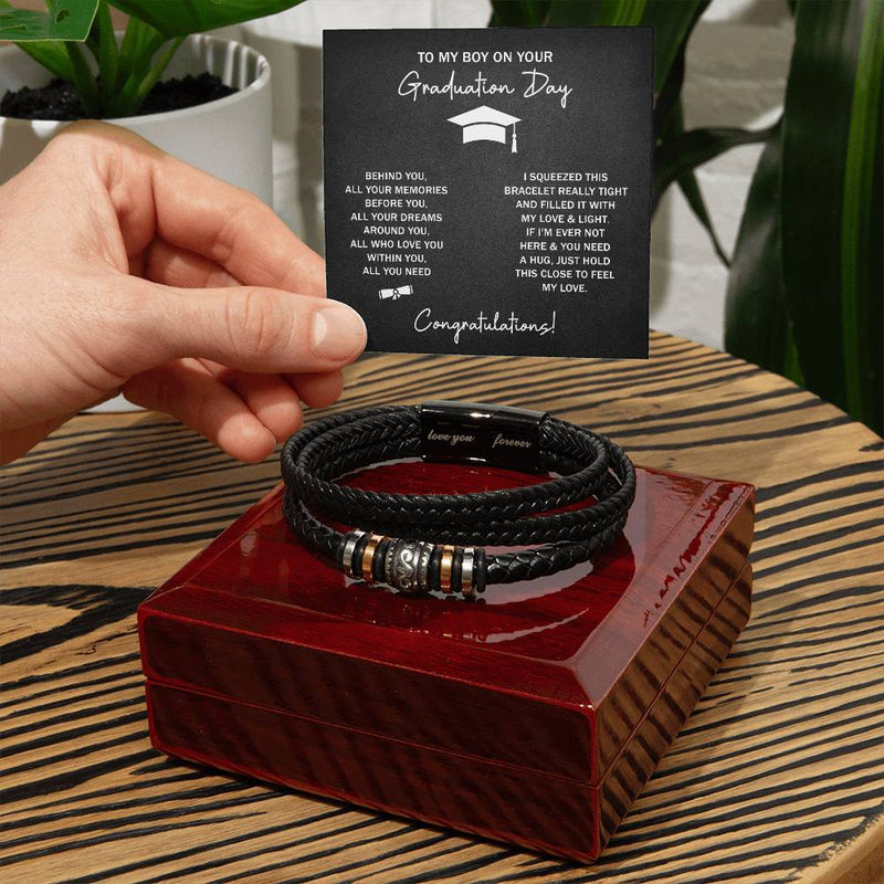To My Boy Graduation Dreams (Love You) – Bracelet