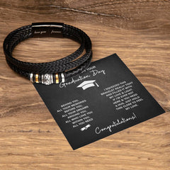 To My Boy Graduation Dreams (Love You) – Bracelet