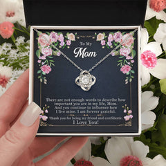Forever Grateful - Love Knot Necklace