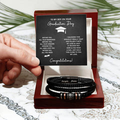 To My Boy Graduation Dreams (Love You) – Bracelet