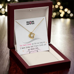 My Whole Life - Love Knot Necklace