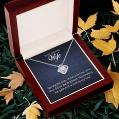 To My Amazing Wife - Love Knot Necklace
