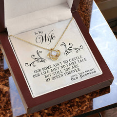 My Queen Forever - Love Knot Necklace