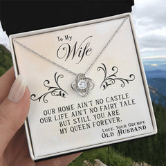 My Queen Forever - Love Knot Necklace