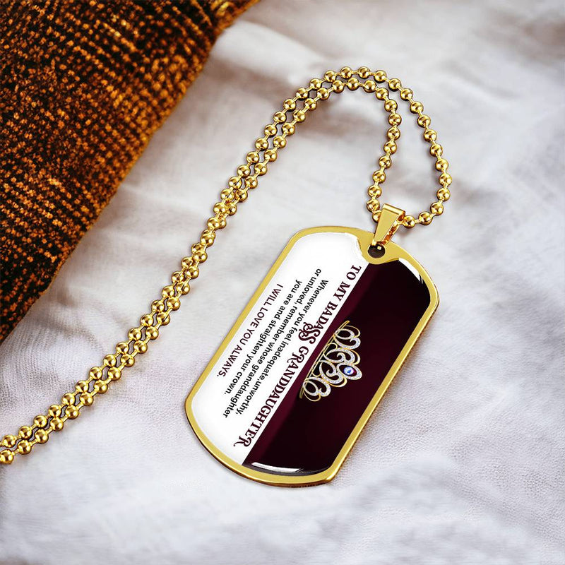 Believe In Yourself - Dog Tag Necklace